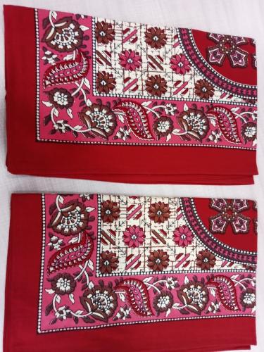 BEDSHEET JAIPUR PRINTED 90X108 2 PILLOW COVER